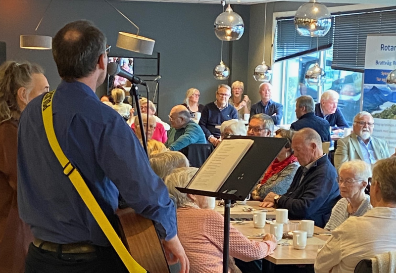 Pensjonistfesten på Kulturkaféen